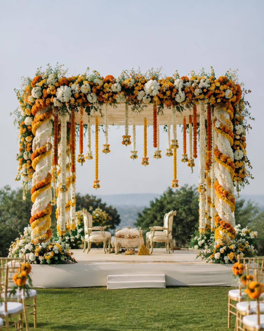 Illustrative image for wedding functions at a farmhouse